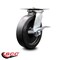 Service Caster 8 Inch Heavy Duty Polyolefin Caster with Roller Bearing and Brake SCC-35S820-POR-SLB - alternate 6